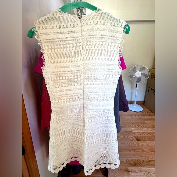 Alexis White Crew Neck Romper Size XS - Picture 6 of 8